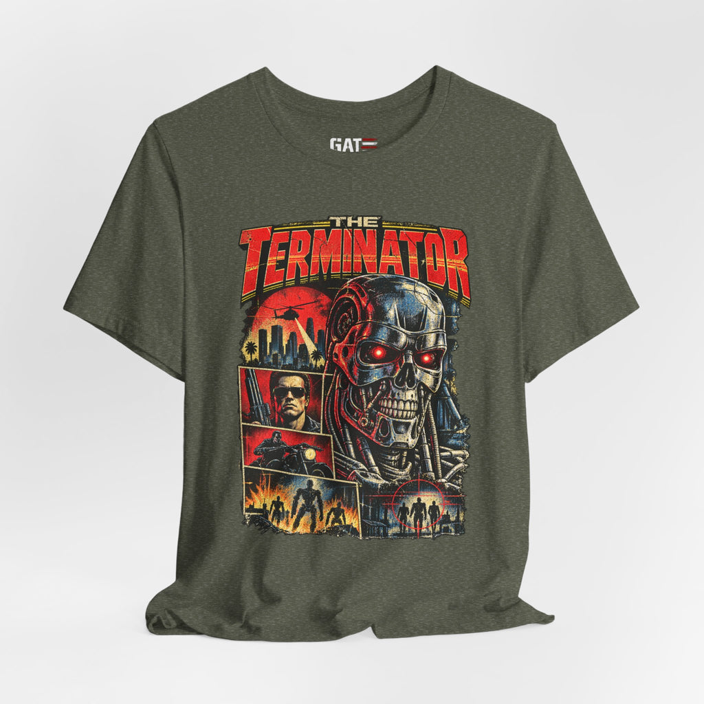 Terminator Shirt | Retro Sci-Fi Robot Movie Graphic Tee
