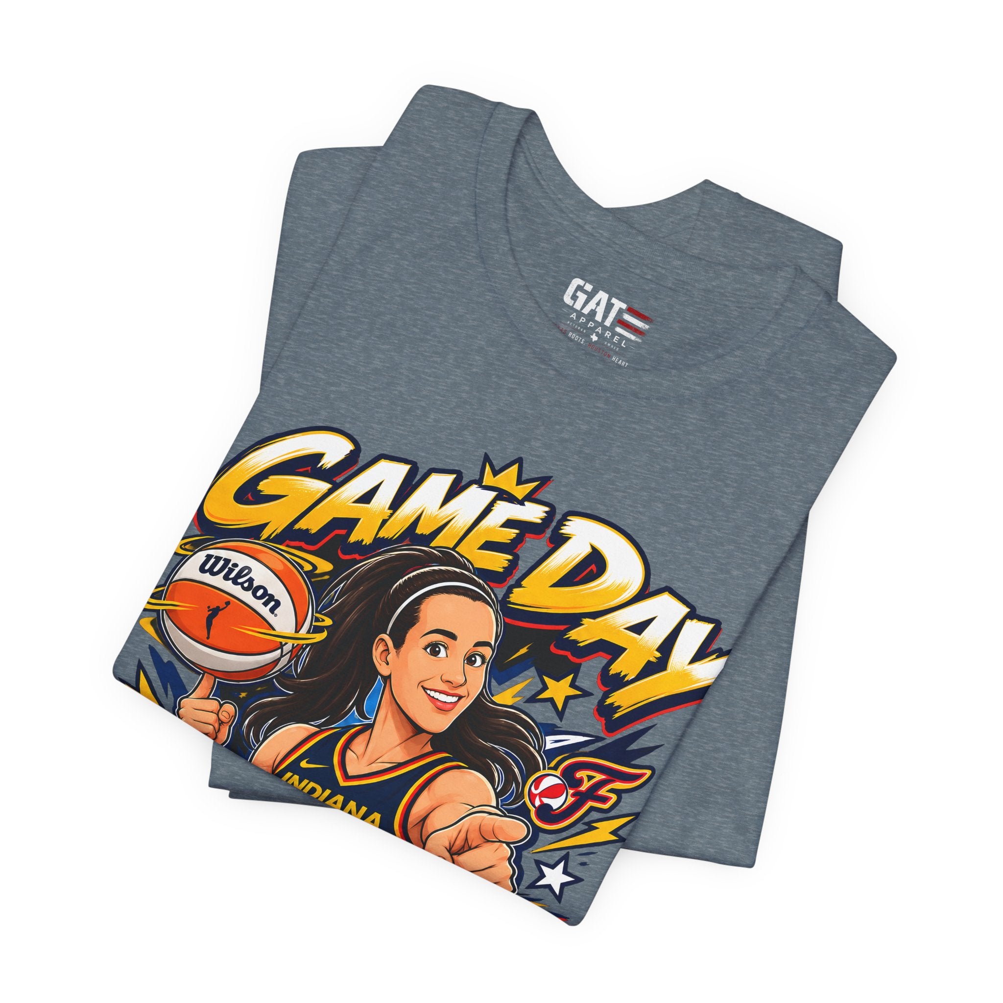 Caitlin Clark Indiana Fever #22 T-Shirt Fever Up WNBA Basketball Graphic Tee