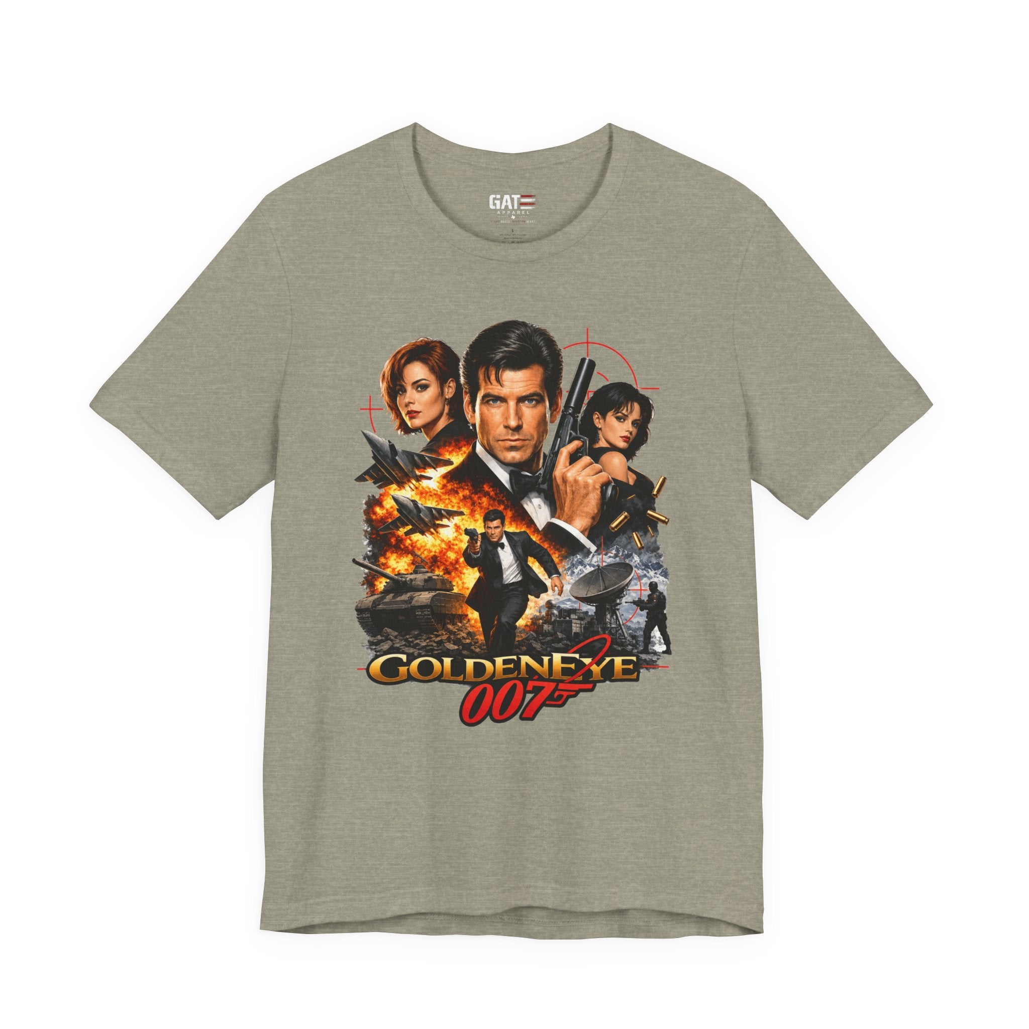 Retro Gamer Shirt, Classic N64 Gaming Tee, FPS Video Game Shirt, Old School Gamer Gift, Retro Gaming Movie Poster Tee | Graphic T-Shirt