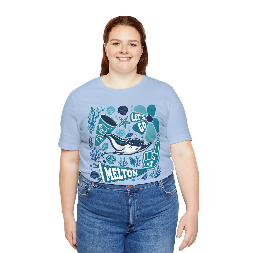 Melton Graphic Tee — 'Let's Go' Ocean Adventure T-Shirt