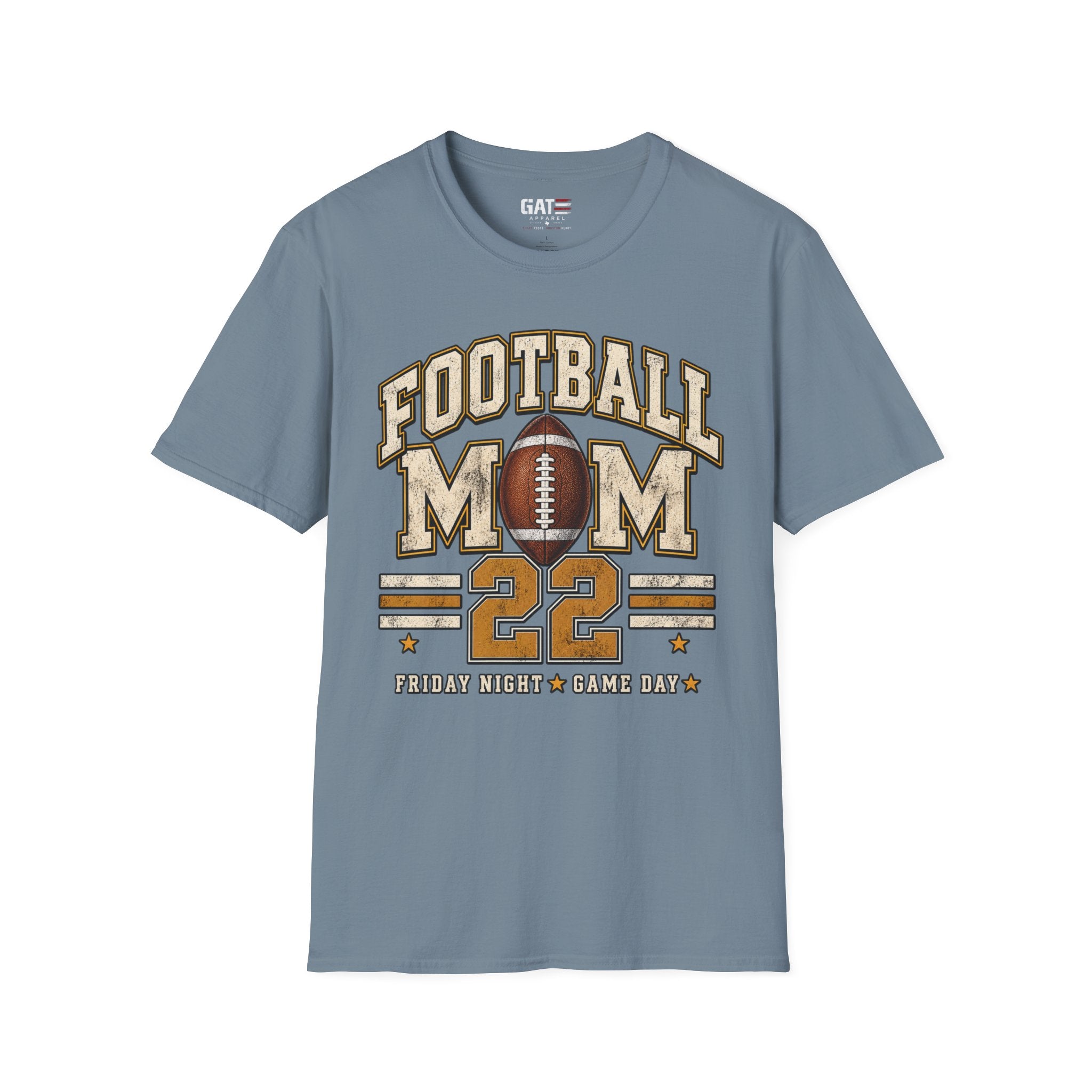 Football Mom Personalized Shirt Custom Player Name Number Game Day Tee