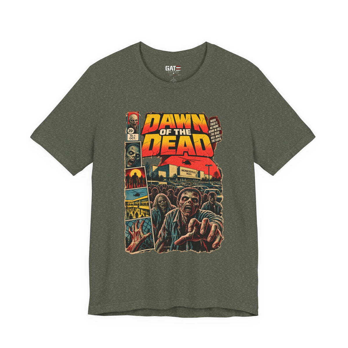 Dawn of the Dead Shirt | Retro Zombie Horror Movie Tee