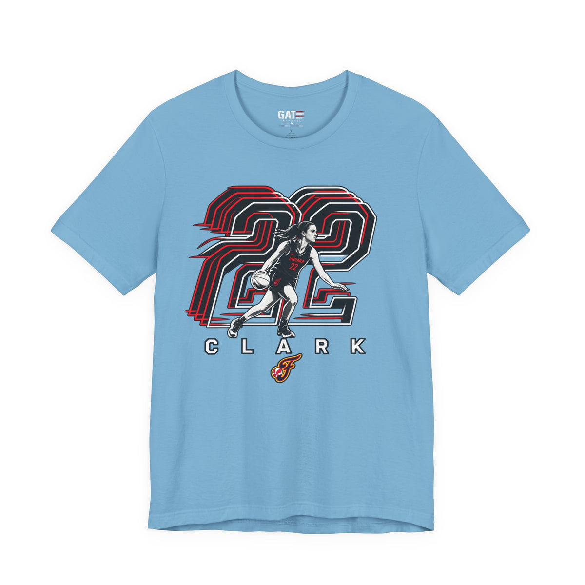 Caitlin Clark #22 Basketball Shirt | Indiana Fever WNBA Tee