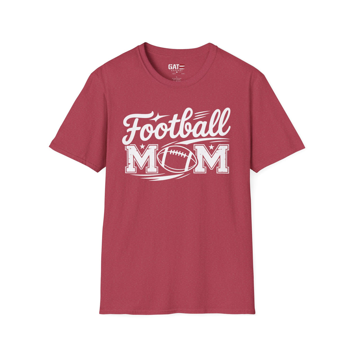 Personalized Football Mom Shirt | Name & Number Tee Style 7