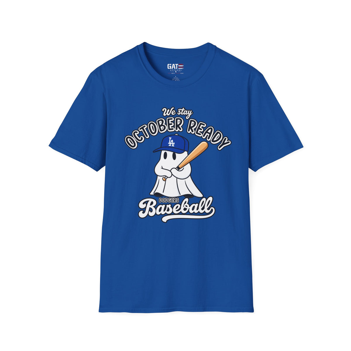 October Ready Los Angeles baseball shirt mockup