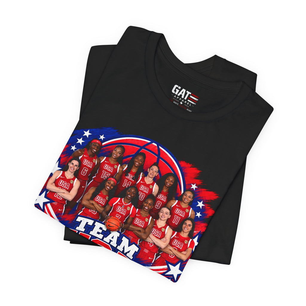 Team USA Women's Basketball Shirt | FIBA Tee 2026 Design 2