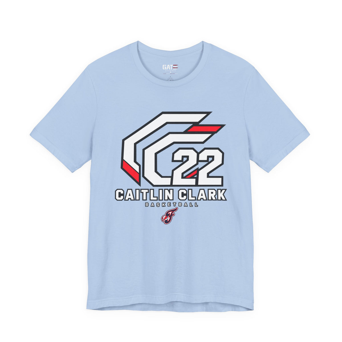 Caitlin Clark CC22 Monogram Shirt | Indiana Fever WNBA Tee