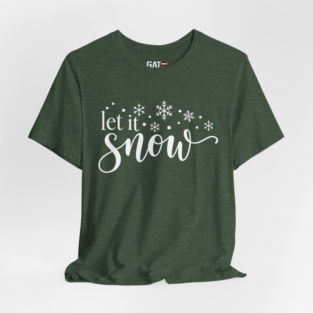 Let It Snow Winter Shirt - product mockup view 18
