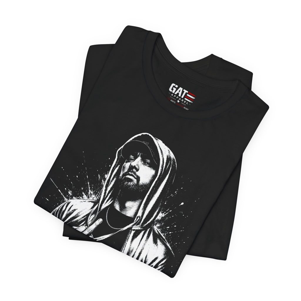 Slim Shady|Eminem 313 'Built From The Bottom' Graphic Tee - Rap Legend Fan Shirt