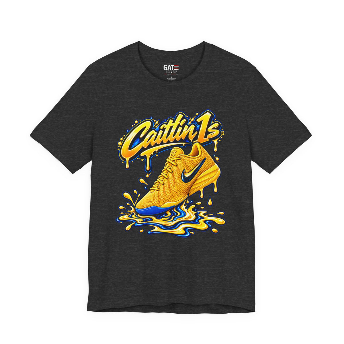 Caitlin Clark Caitlin 1s Yellow Zest Sneaker Shirt