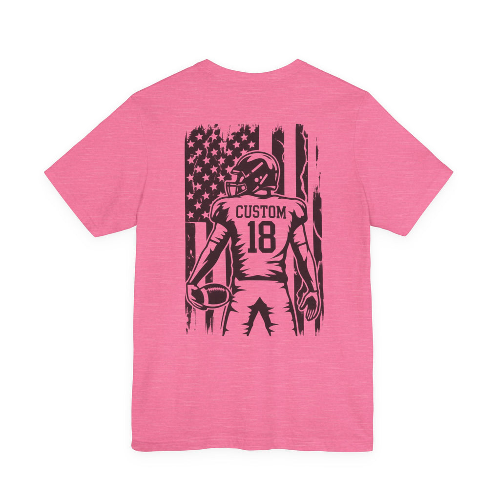Football Mom Personalized Shirt Custom Player Name Number Player Game Day Tee
