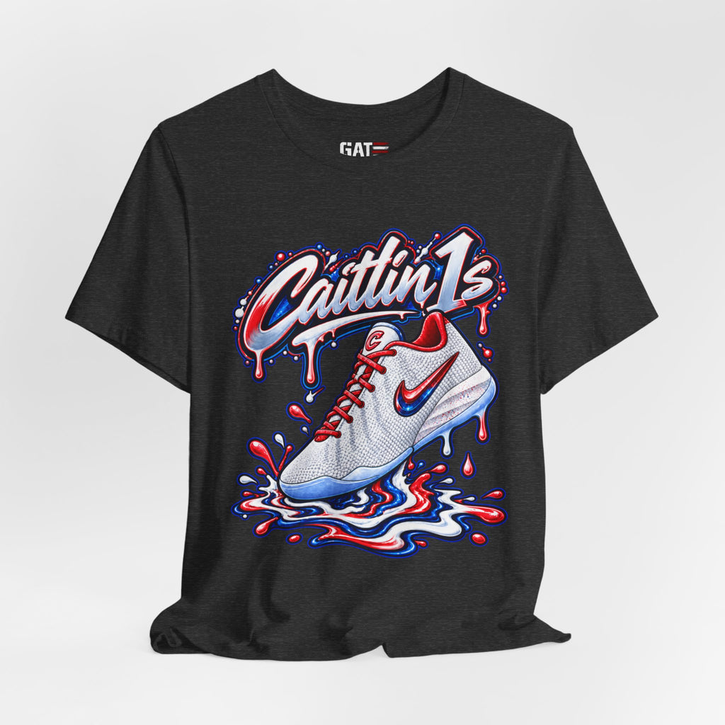 Caitlin Clark Caitlin 1s USA Whites Sneaker Shirt