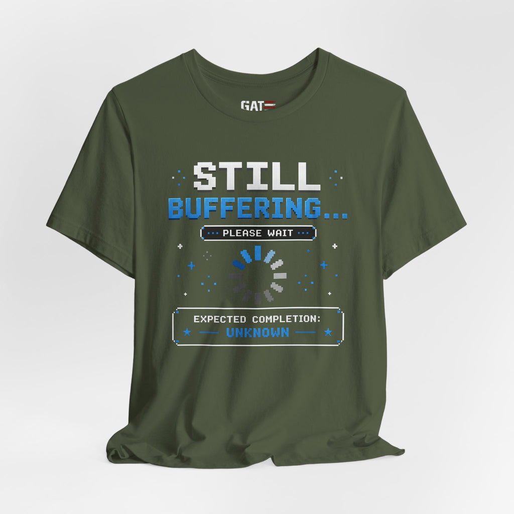 Funny Gamer Shirt, Buffering Shirt, Retro Gaming Tee, Gamer Gift, Video Game Shirt, Loading Screen Humor, Nerd T Shirt