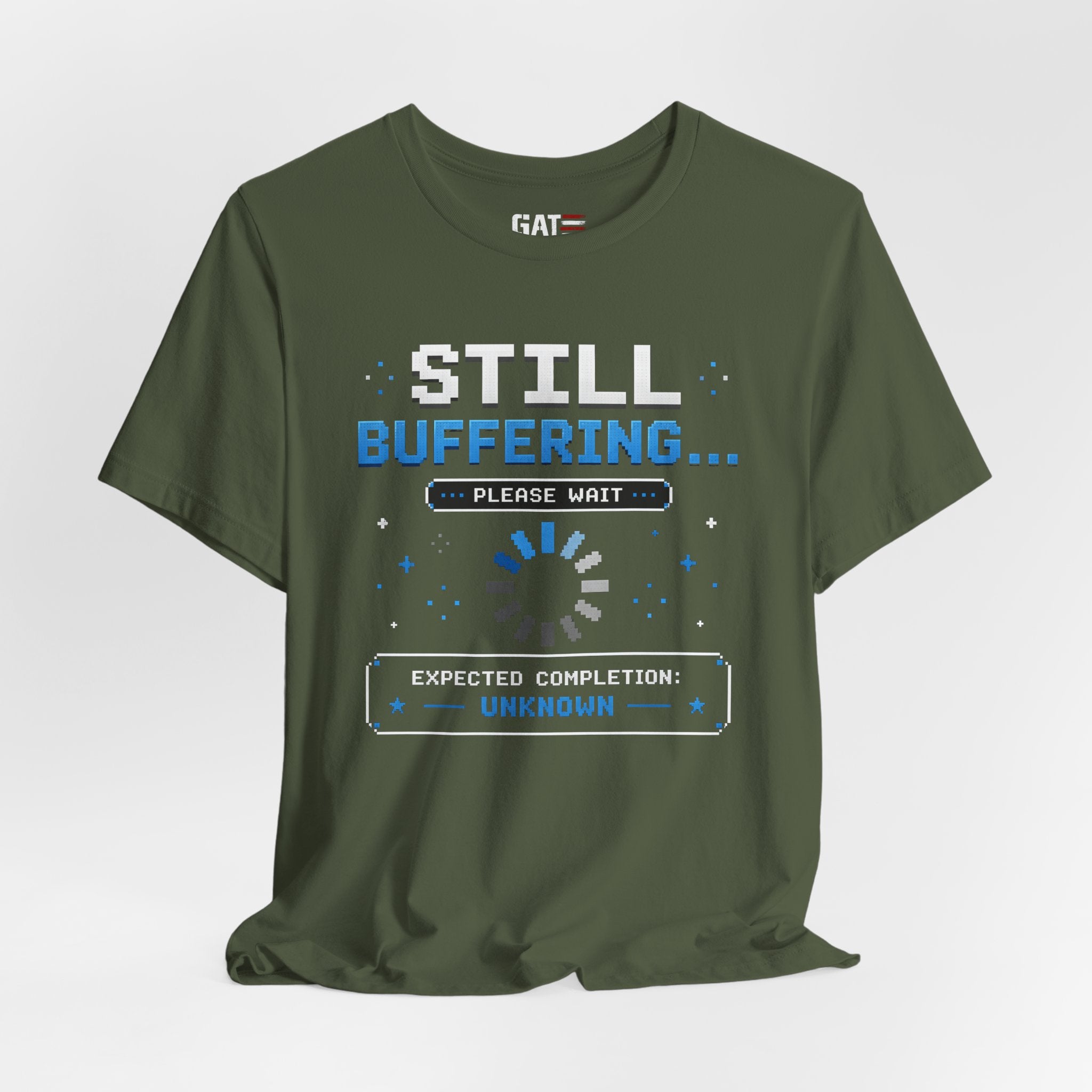 Funny Gamer Shirt, Buffering Shirt, Retro Gaming Tee, Gamer Gift, Video Game Shirt, Loading Screen Humor, Nerd T Shirt