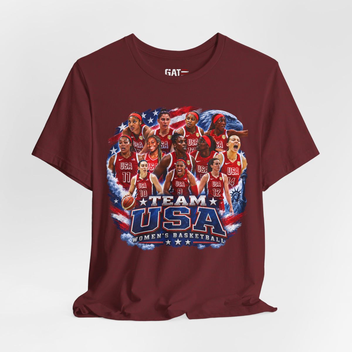 Team USA Women's Basketball Shirt | FIBA Tee 2026 Design 3
