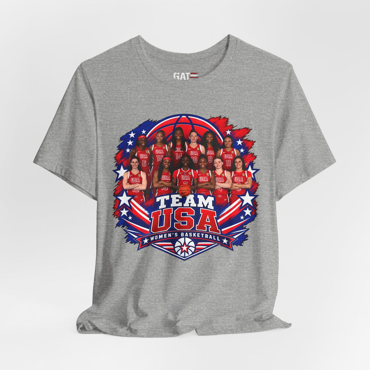 Team USA Women's Basketball Shirt | FIBA Tee 2026 Design 2