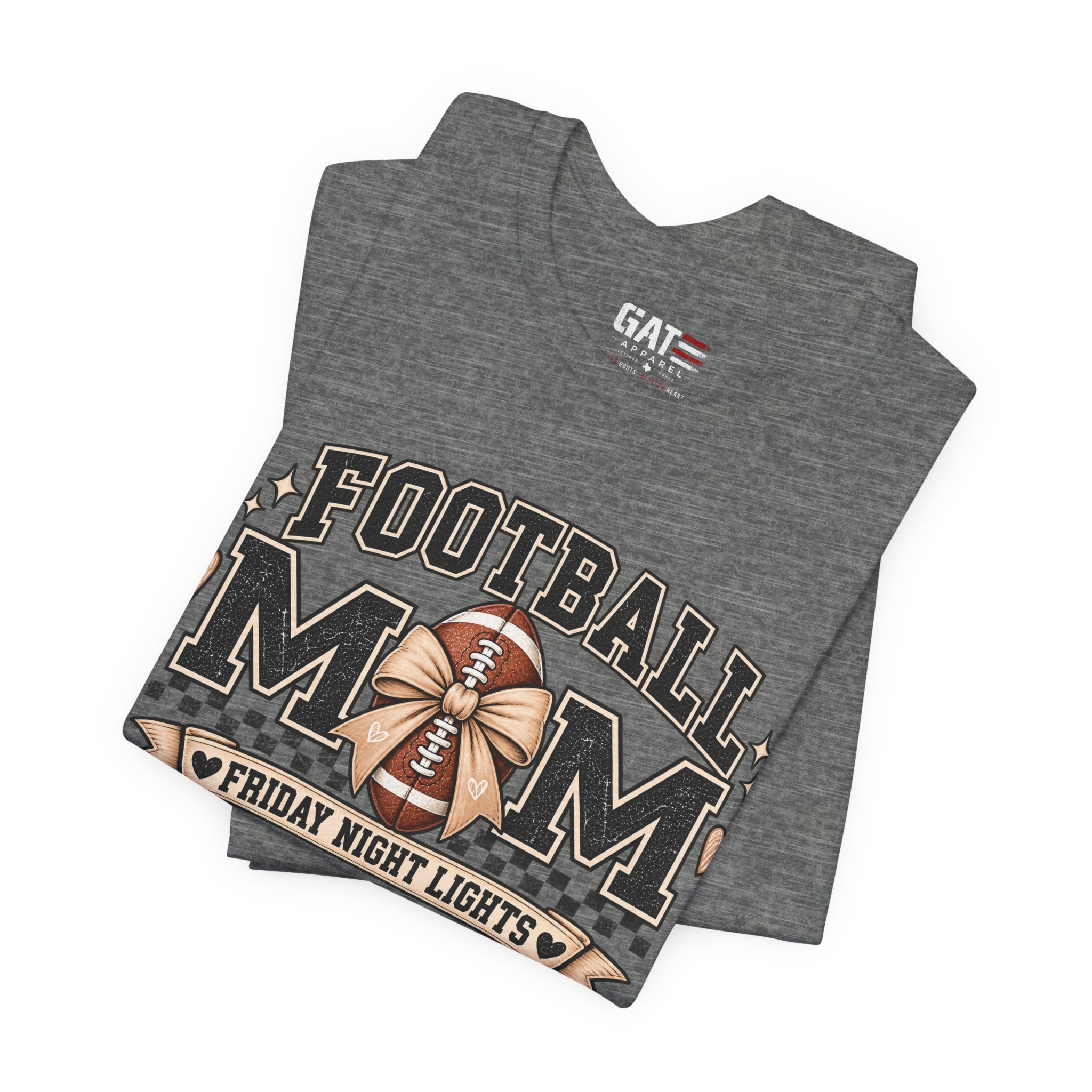 Football Mom Personalized Shirt Custom Player Name Number Game Day Tee