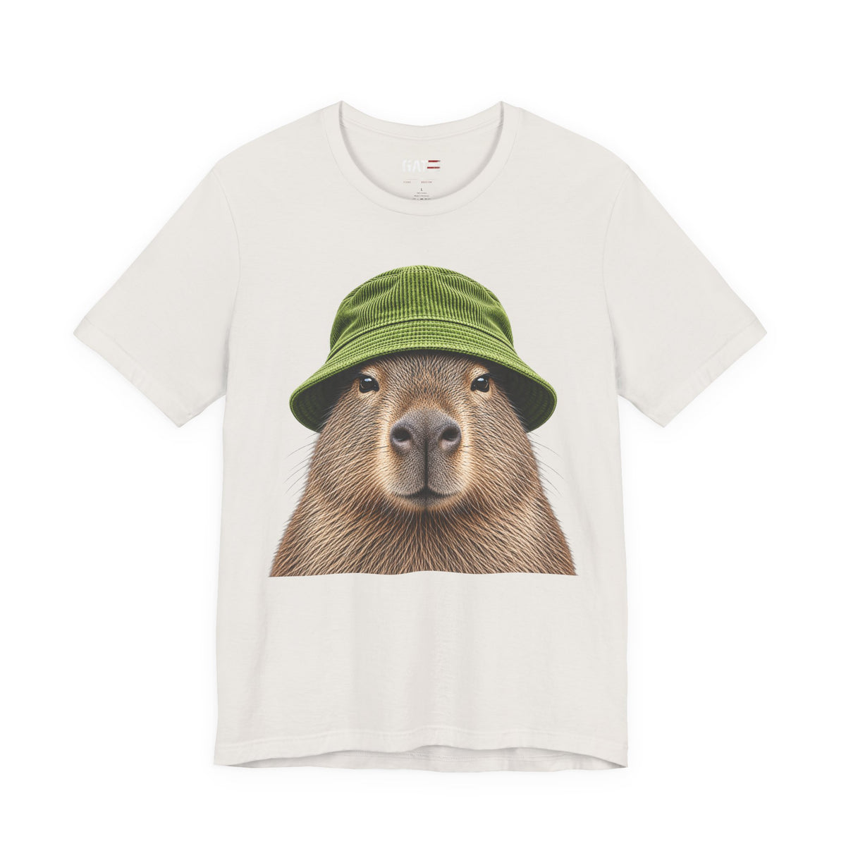Capybara wearing a beanie graphic T-shirt - alternate product photo 13