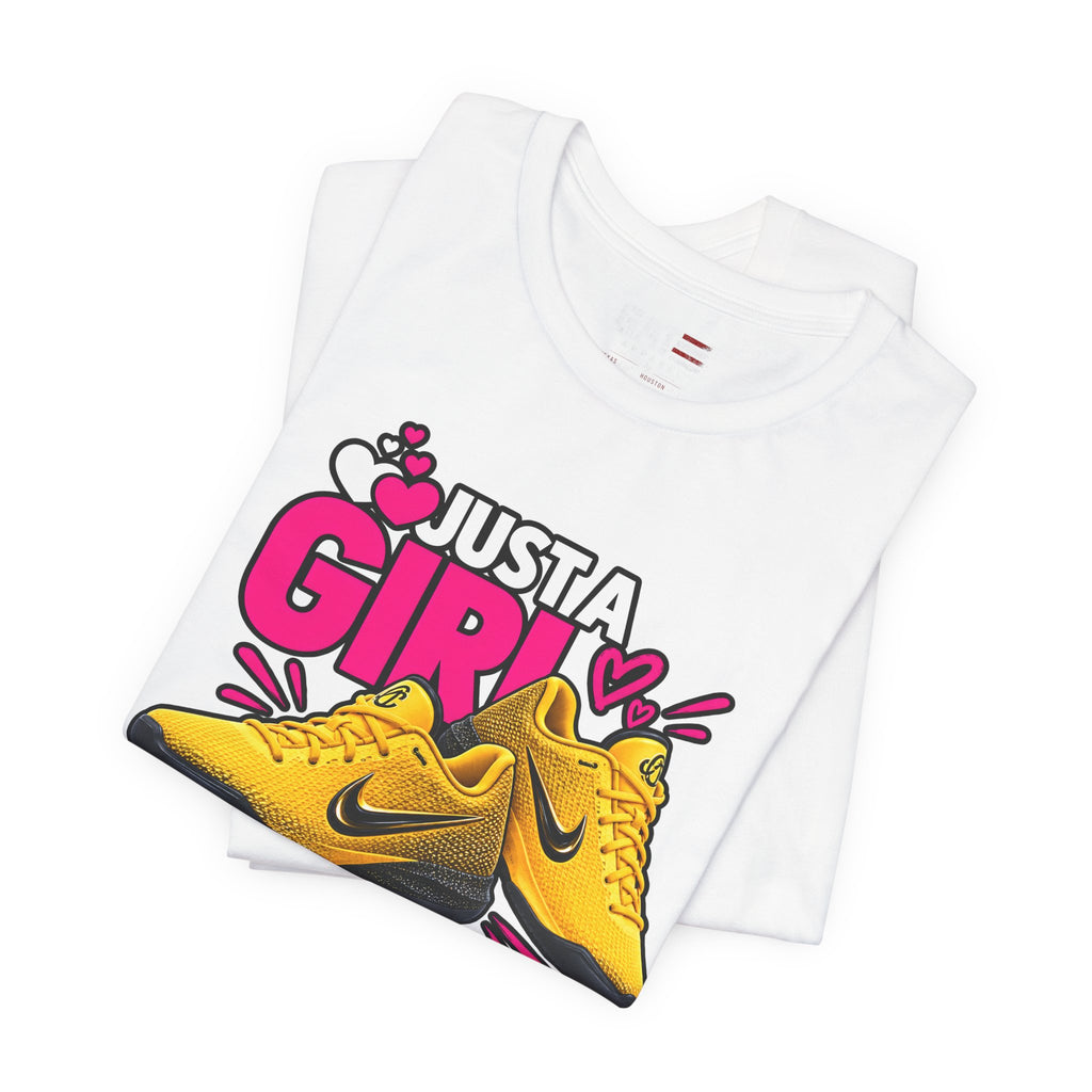 Caitlin Clark Caitlin 1s Just a Girl Sneaker Shirt | Style 3