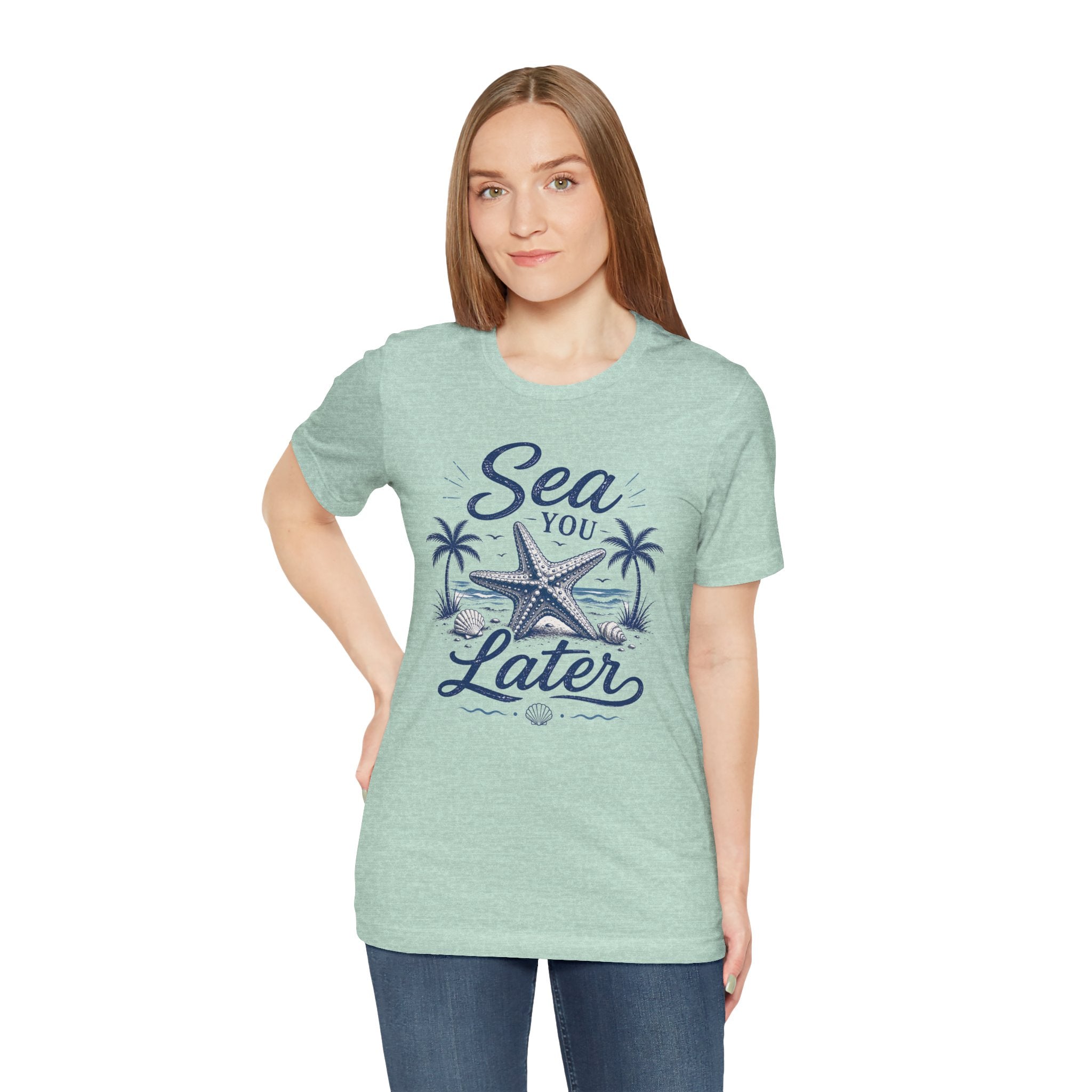 Sea You Later T-Shirt – Nautical Starfish Beach Tee