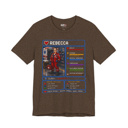 Custom Paramedic RPG Character Shirt | Personalized EMT Gift