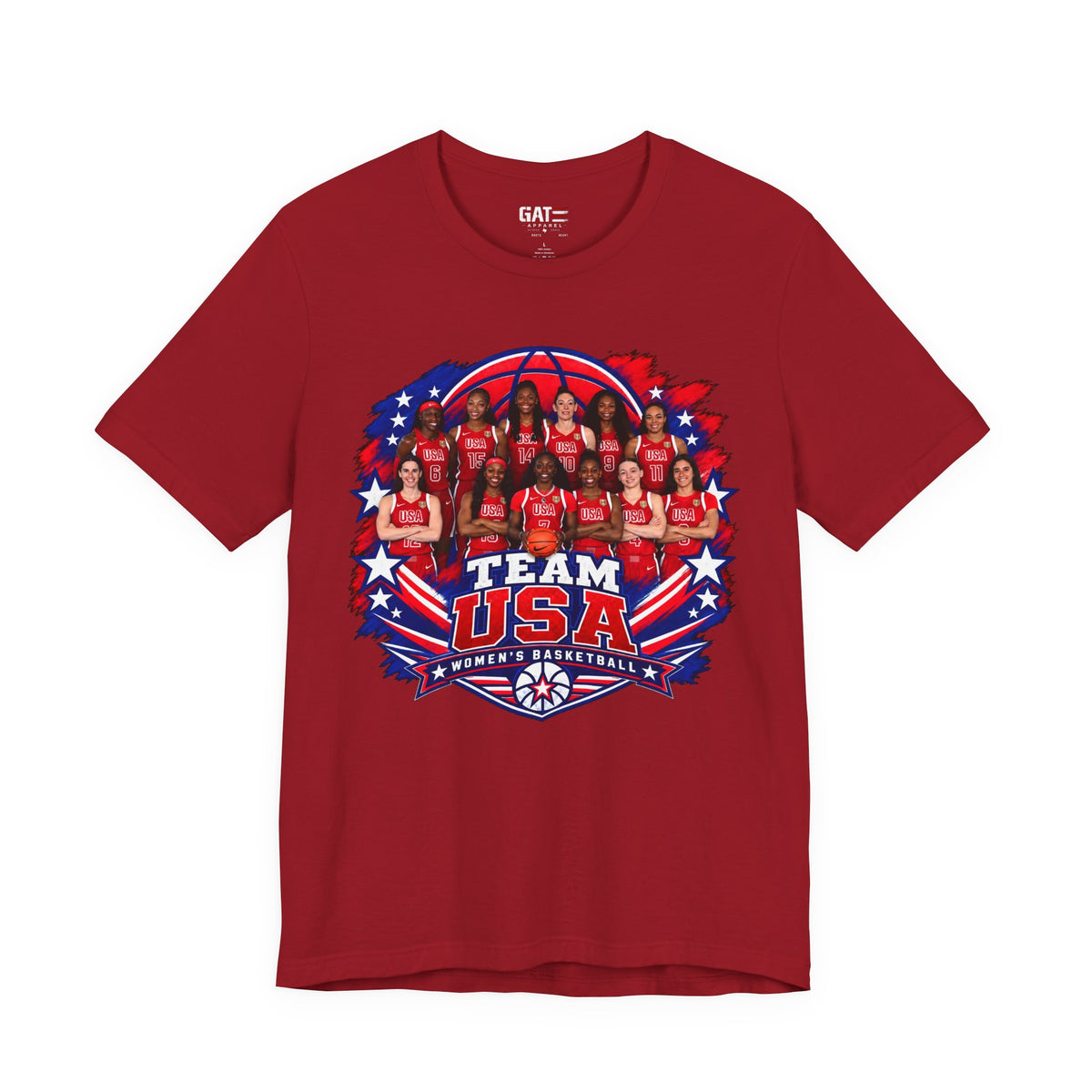 Team USA Women's Basketball Shirt | FIBA Tee 2026 Design 2