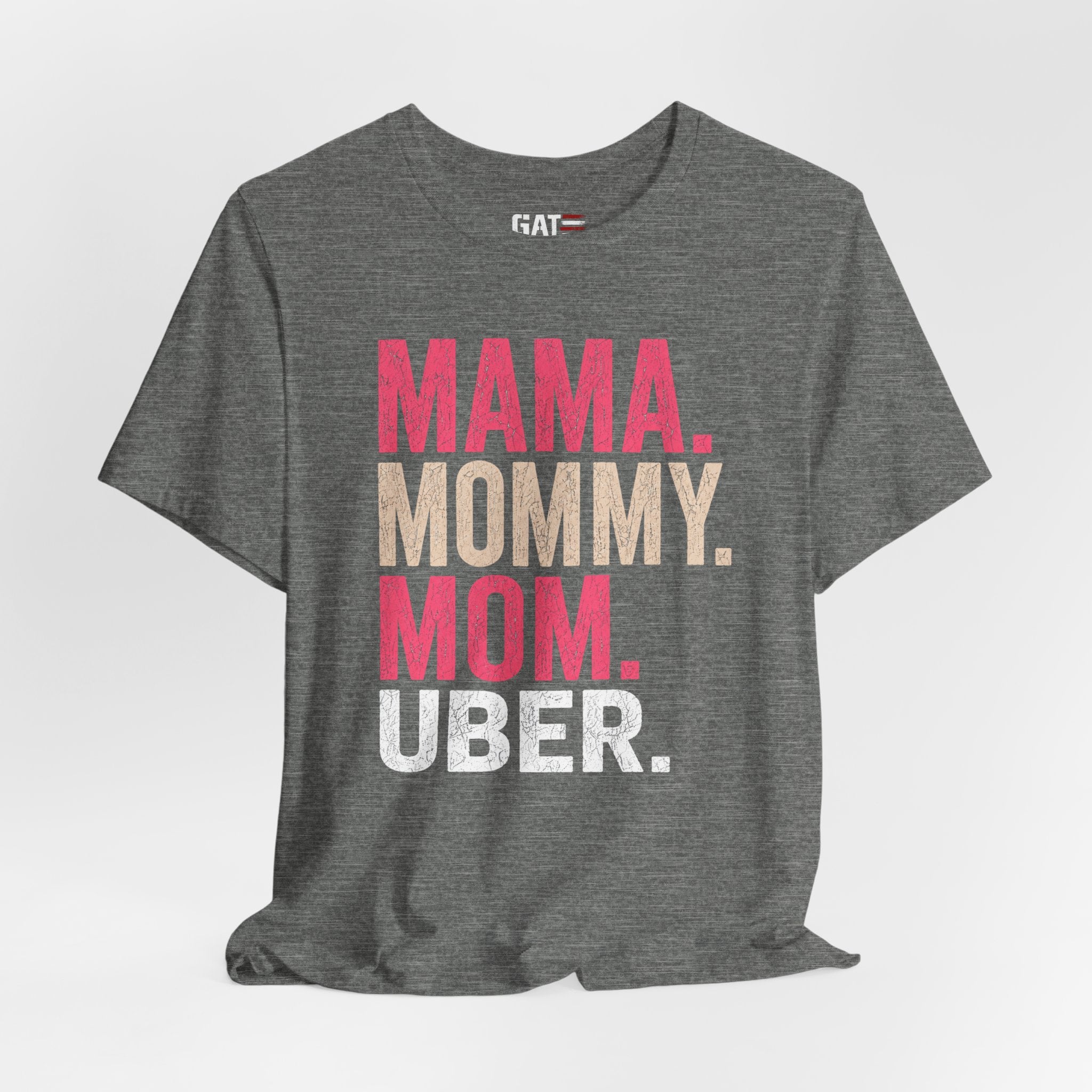 Mama Mommy Mom Uber Shirt, Funny Mom Life Tee, Trendy Mother Graphic T Shirt, Gen Alpha Mom Gift, Cute Mother's Day Shirt