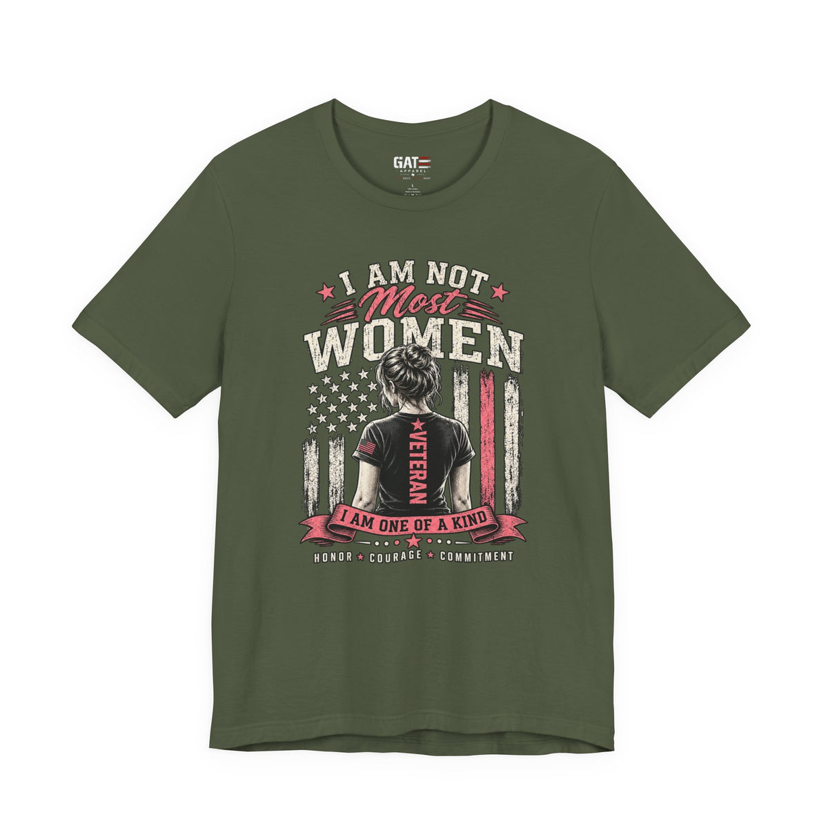 I Am Not Most Women Female Veteran Shirt | Military Tee