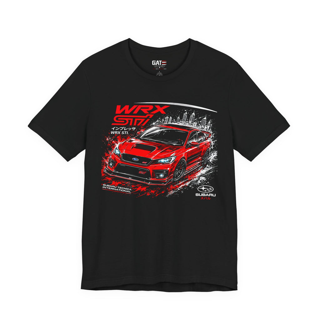WRX STI Racing Tee - Red Subaru Performance Graphic Shirt