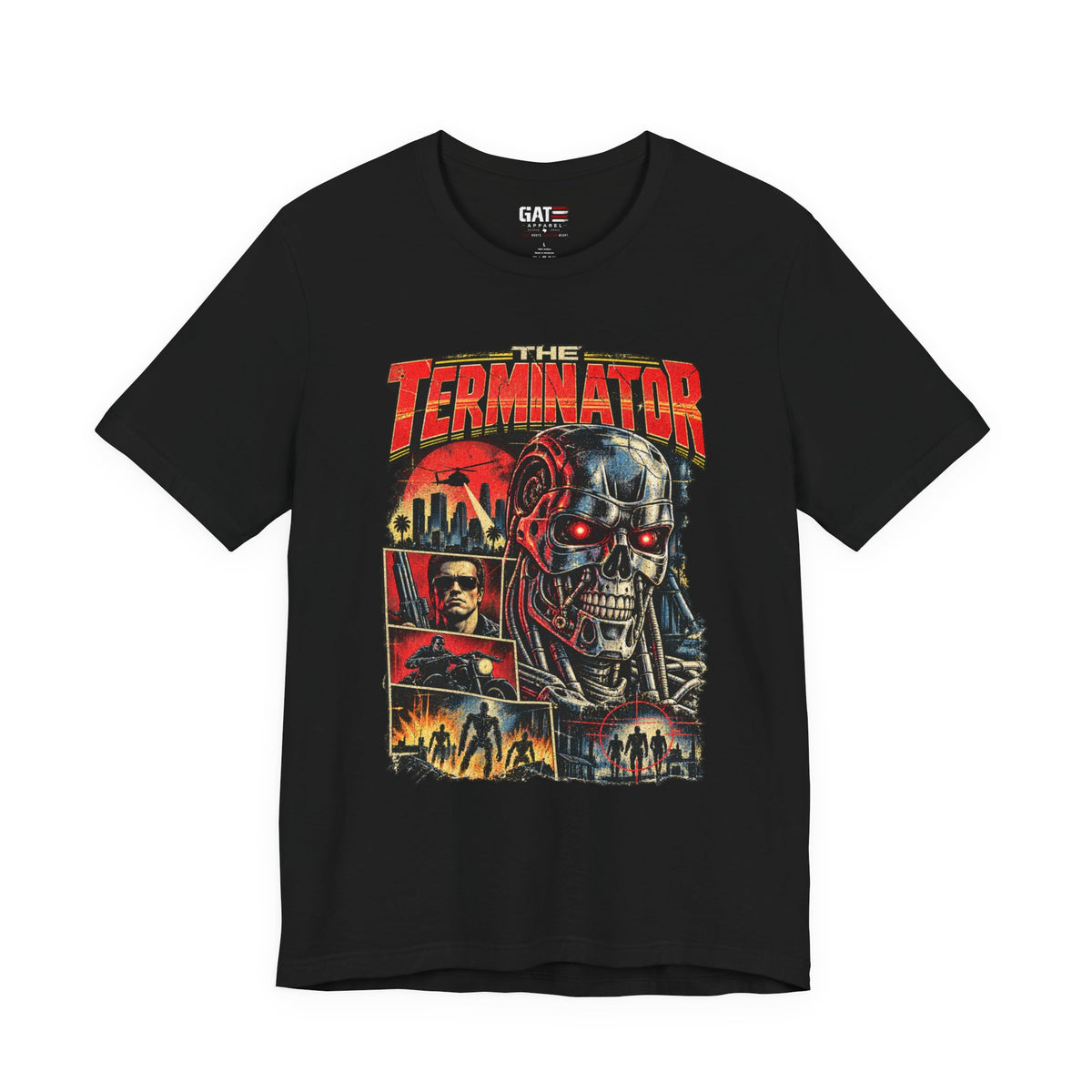 Terminator Shirt | Retro Sci-Fi Robot Movie Graphic Tee