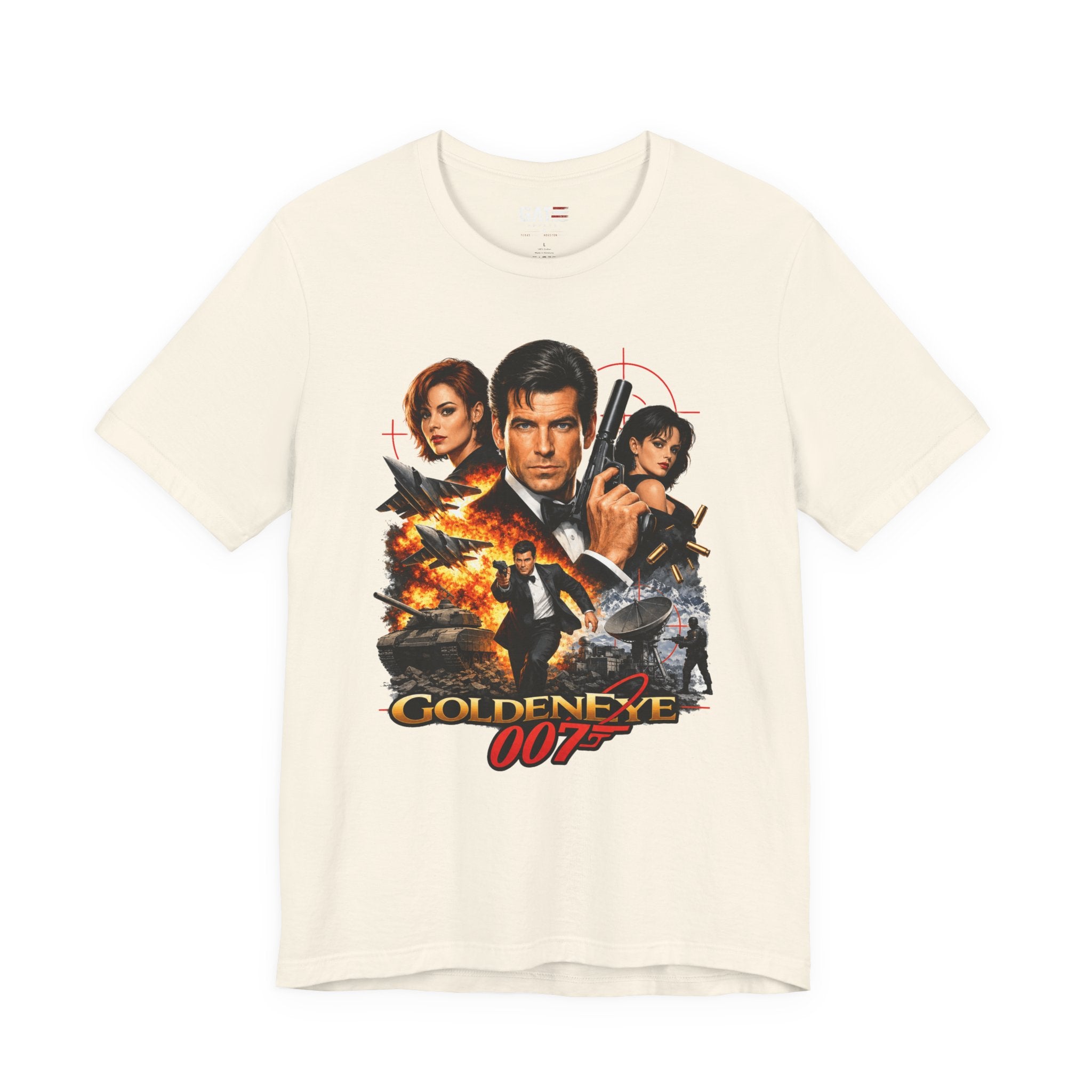 Retro Gamer Shirt, Classic N64 Gaming Tee, FPS Video Game Shirt, Old School Gamer Gift, Retro Gaming Movie Poster Tee | Graphic T-Shirt