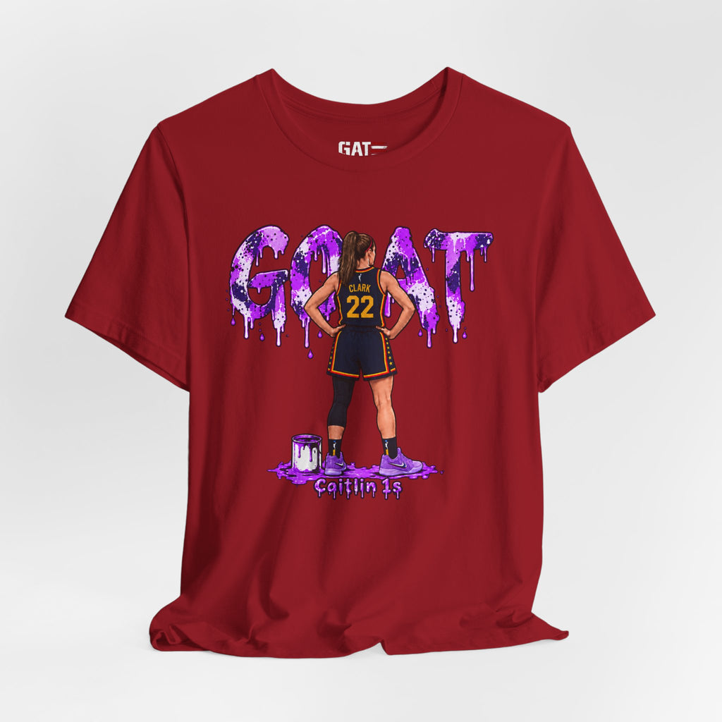 Caitlin Clark Caitlin 1s GOAT Purple Fade Sneaker Shirt