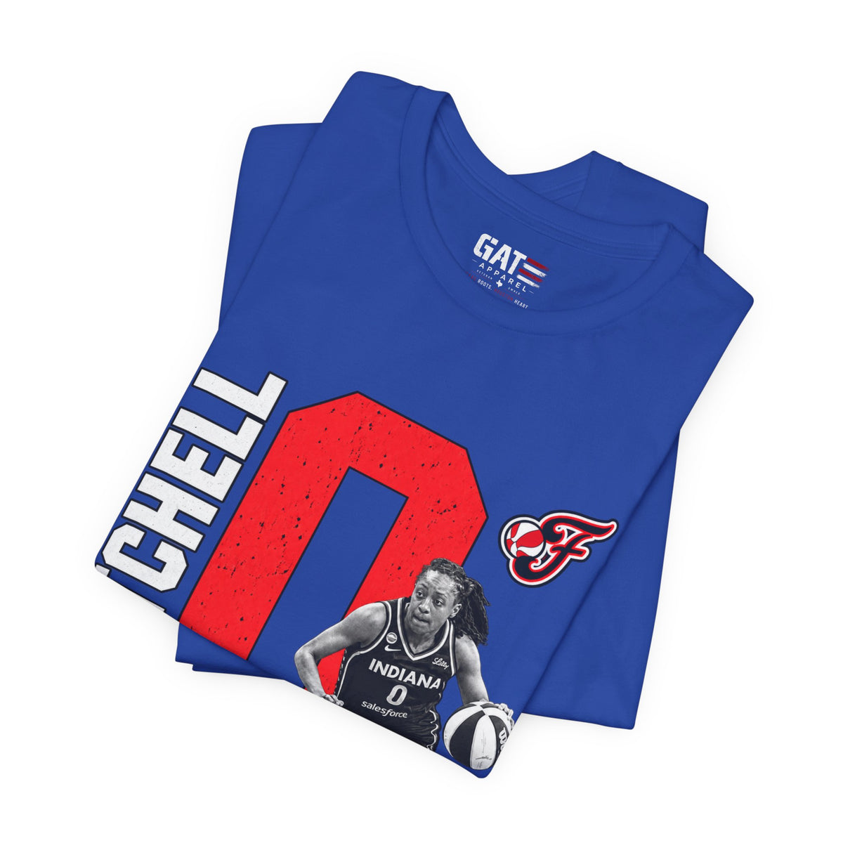 Kelsey Mitchell Shirt | Indiana Fever WNBA Basketball Tee
