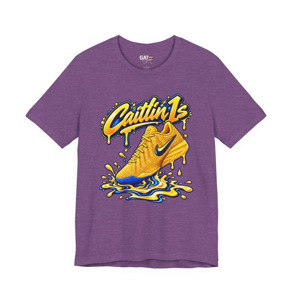 Caitlin Clark Caitlin 1s Yellow Zest Sneaker Shirt
