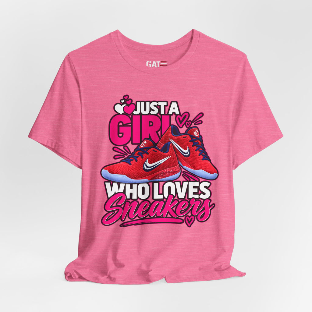 Caitlin Clark Caitlin 1s Just a Girl Sneaker Shirt | Style 2