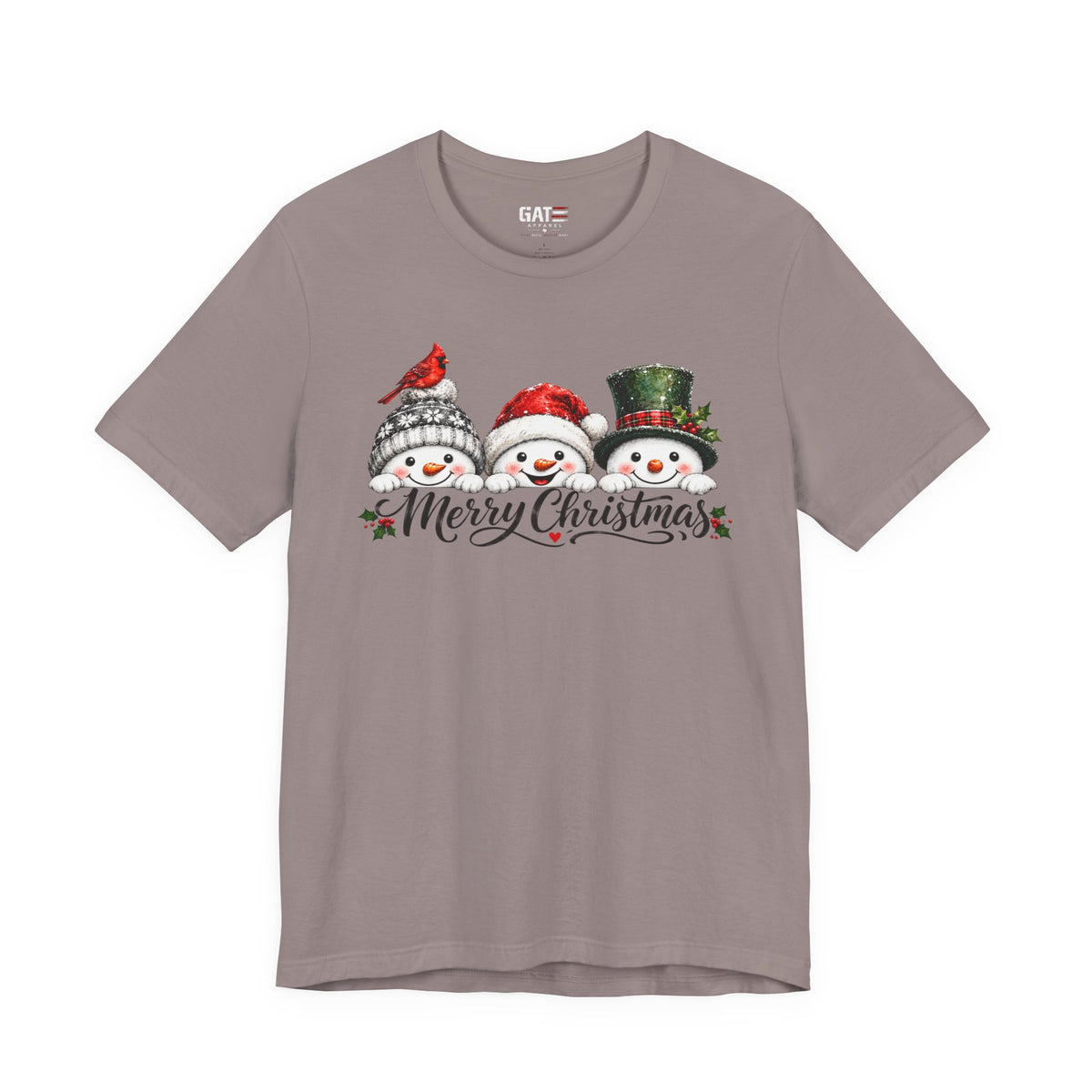 Merry Christmas Snowman Shirt - product mockup view 5