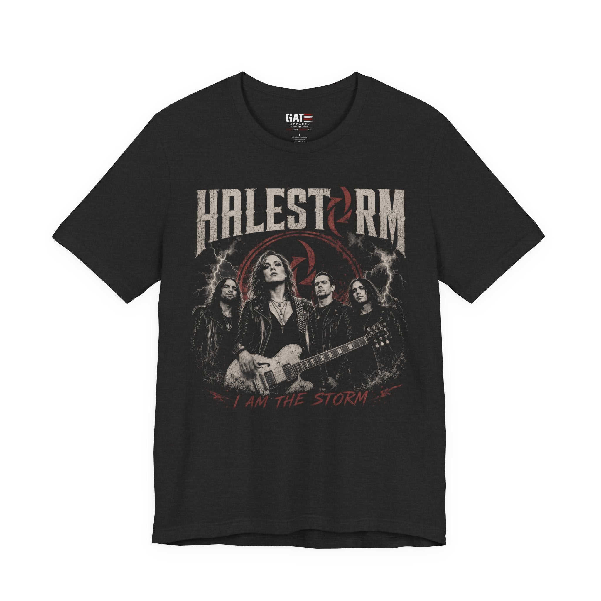 Halestorm Band Tee — "I Am the Storm" Rock Concert T‑Shirt