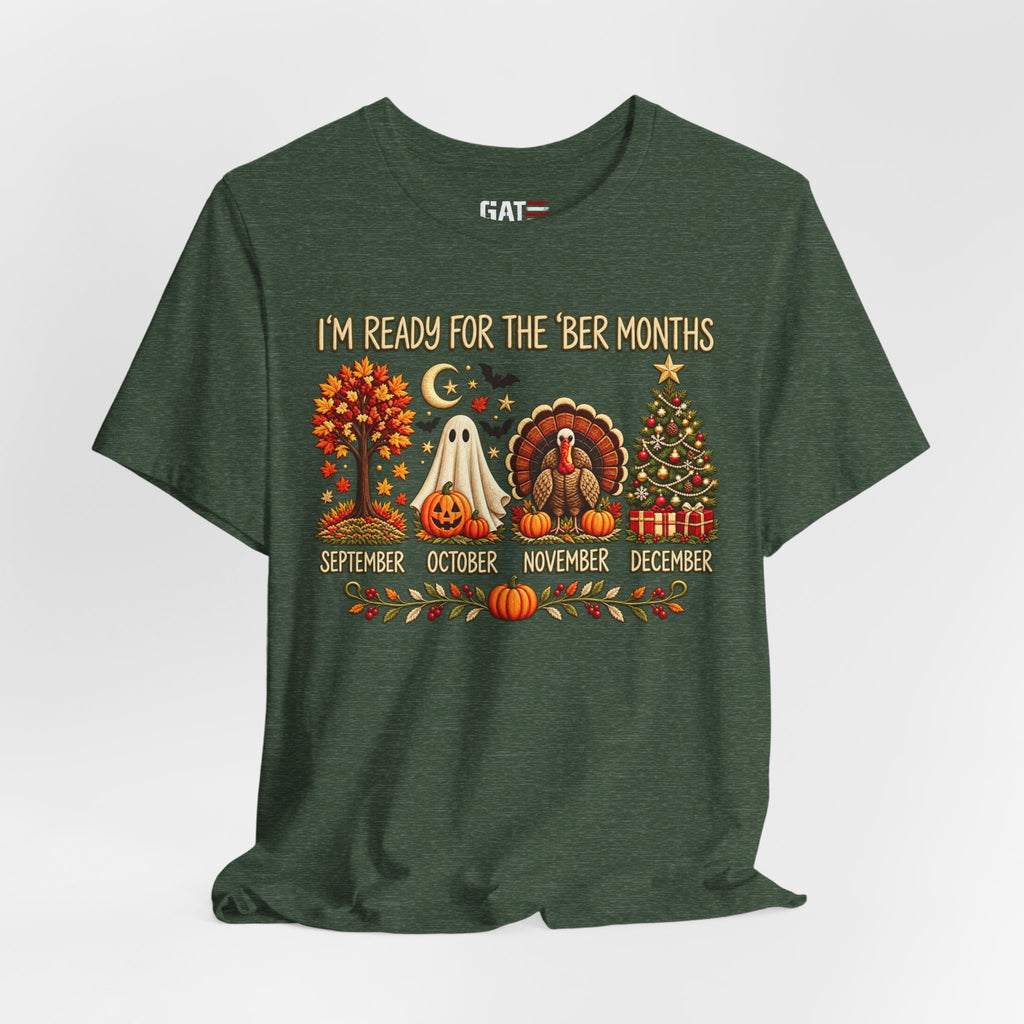 September to December Shirt | Fall Thanksgiving Christmas Tee