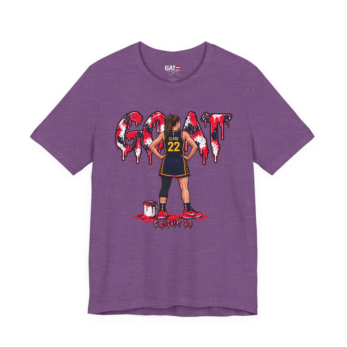 Caitlin Clark Caitlin 1s GOAT Sneaker Shirt | Fever Tee