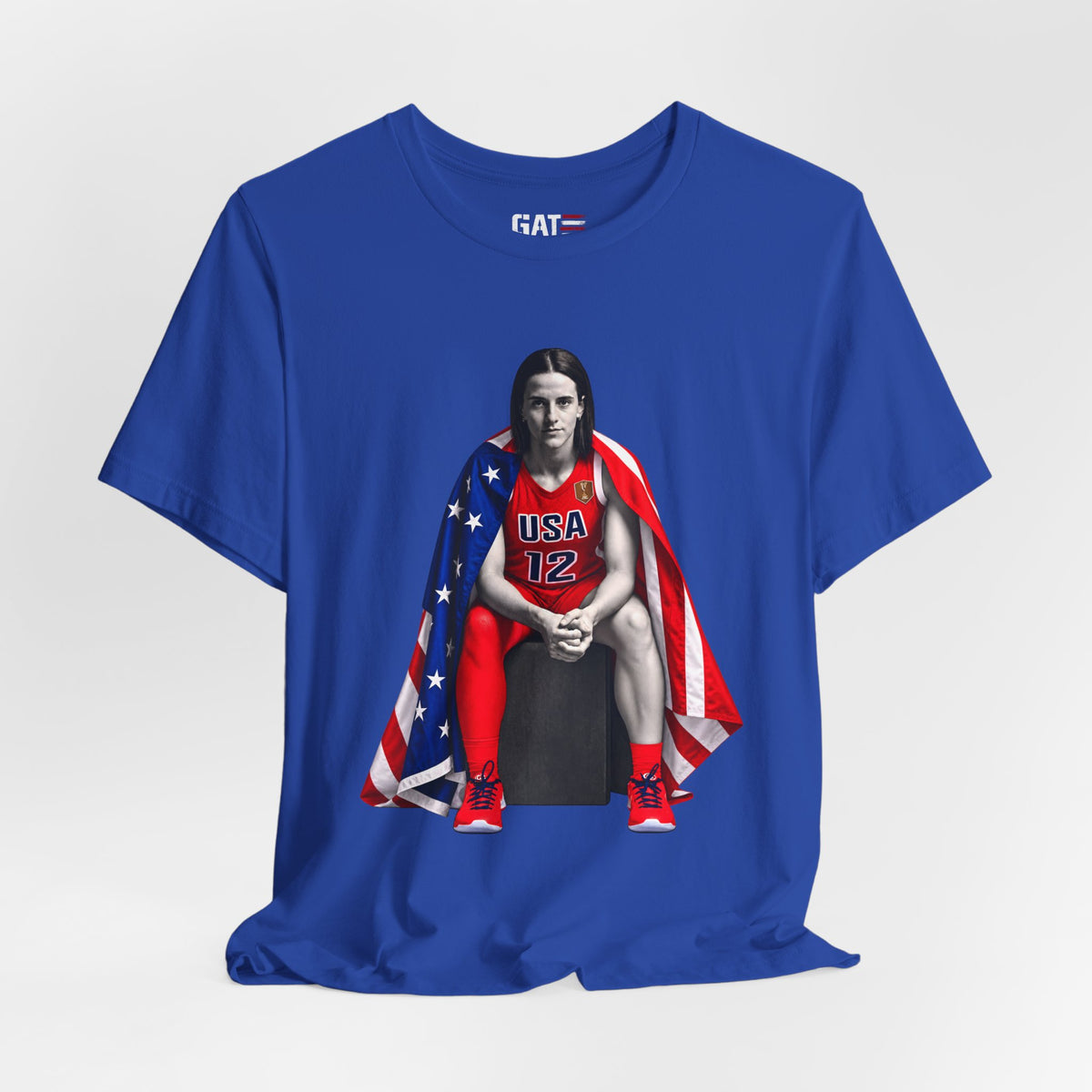 Caitlin Clark Team USA Shirt | Indiana Fever WNBA Tee