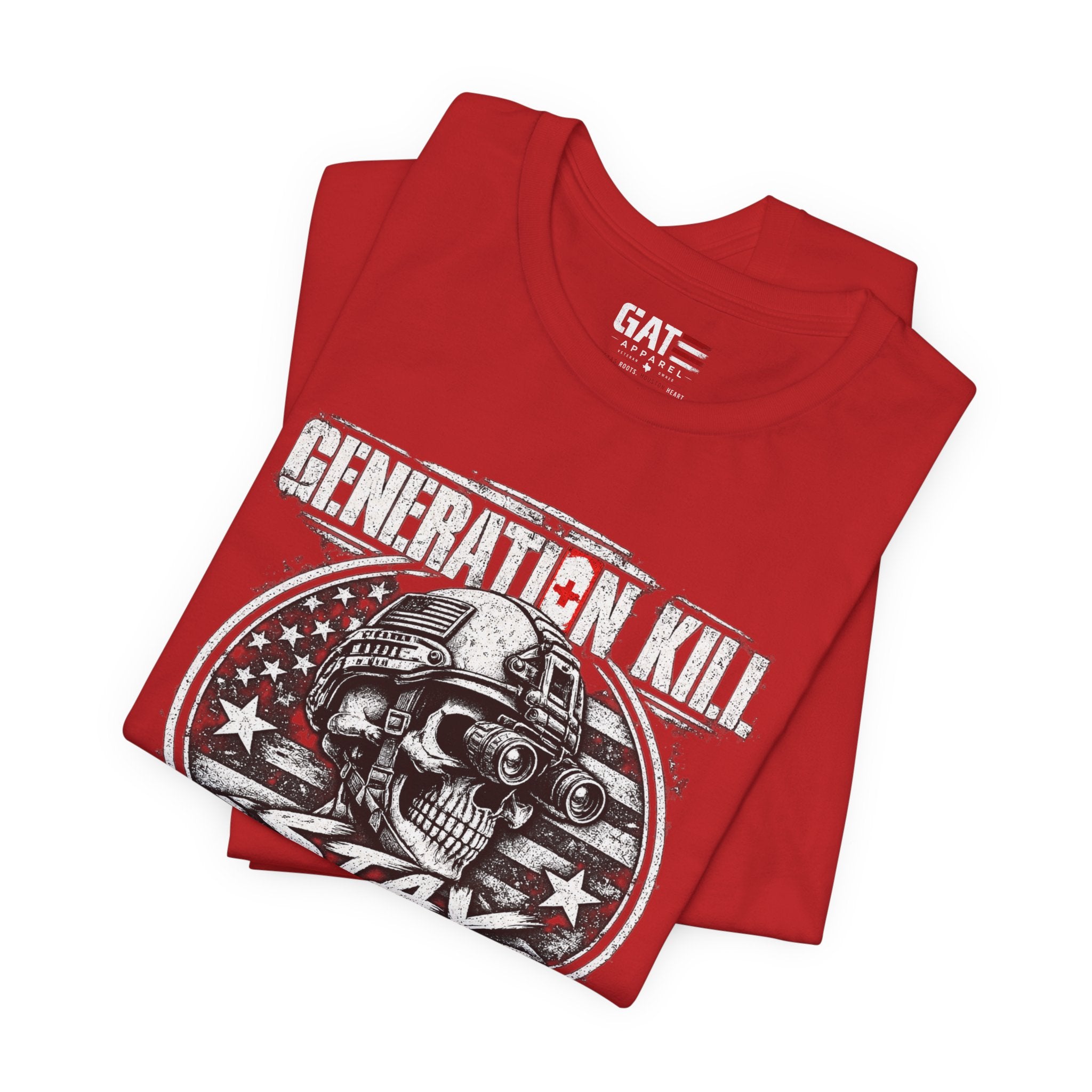 Stay Frosty Skull Tee — Military Veteran Retro Graphic T-Shirt