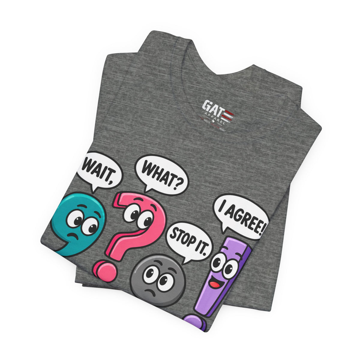 Punctuation Teacher Shirt | Funny Grammar Classroom Tee