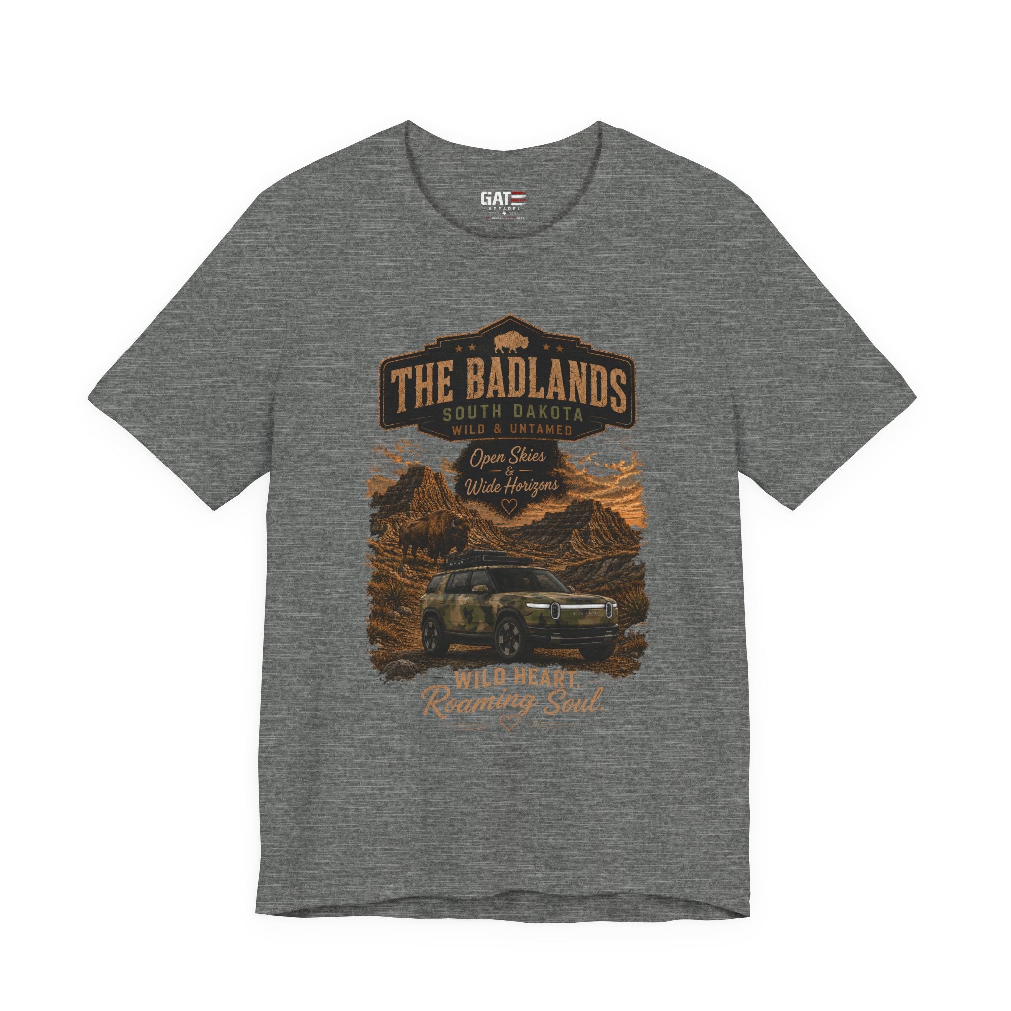 Badlands South Dakota Tee – Scenic Off-Road Adventure Shirt