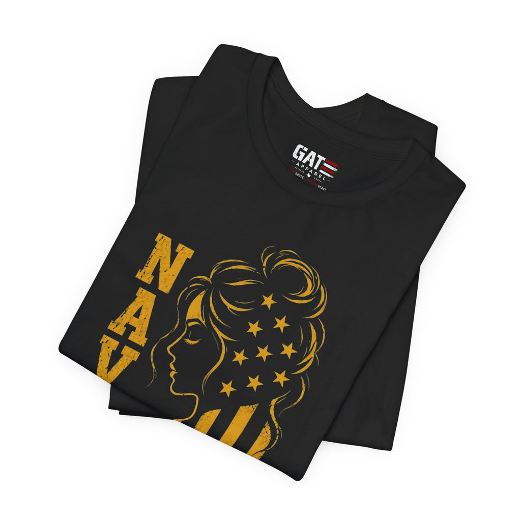 Navy Female Veteran Shirt, Women Navy Veteran Tee, Female Veteran Gift, Patriotic Military Shirt for Women, US Navy Veteran Apparel