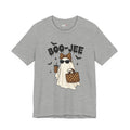 Boo-Jee Leopard Ghost Tee — Cute Halloween Graphic T-Shirt