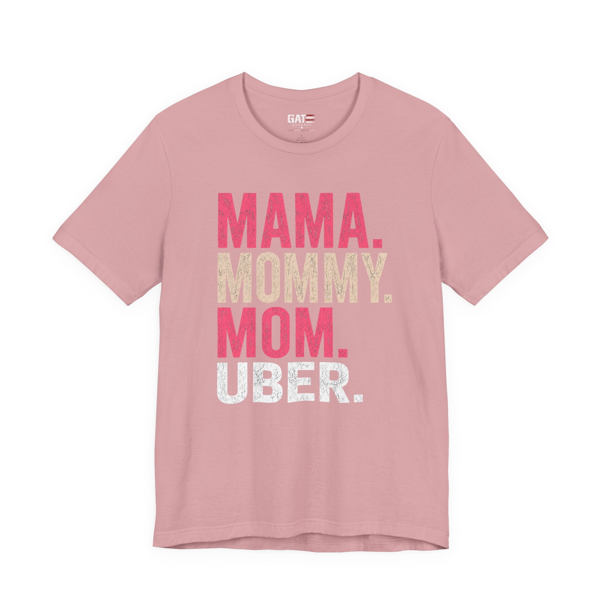 Mama Mommy Mom Uber Shirt, Funny Mom Life Tee, Trendy Mother Graphic T Shirt, Gen Alpha Mom Gift, Cute Mother's Day Shirt