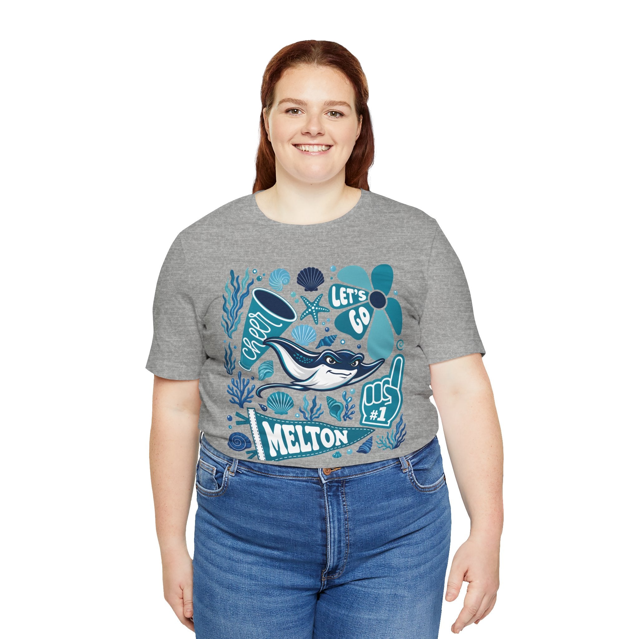 Melton Graphic Tee — 'Let's Go' Ocean Adventure T-Shirt