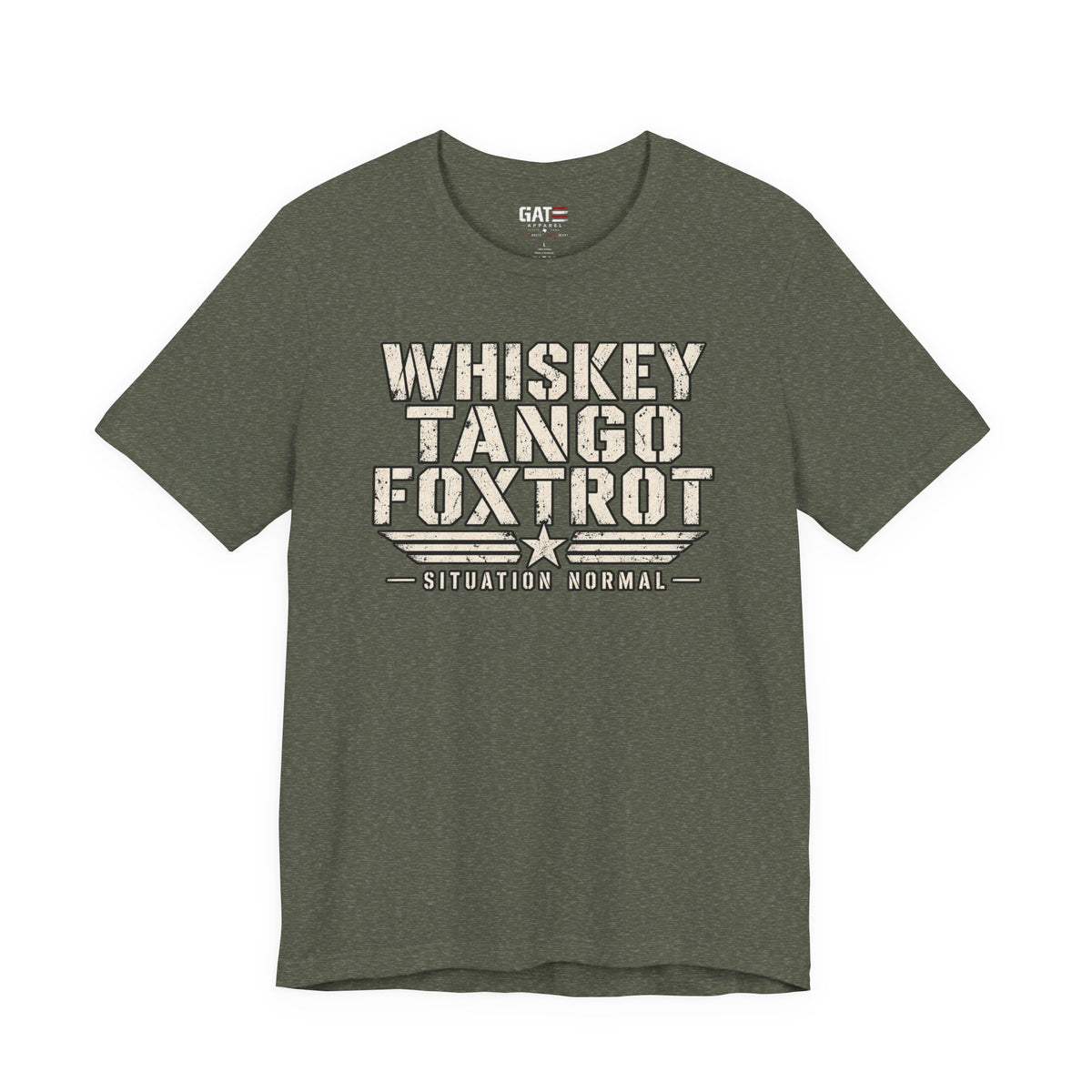 Whiskey Tango Foxtrot Situation Normal Shirt | Military Tee