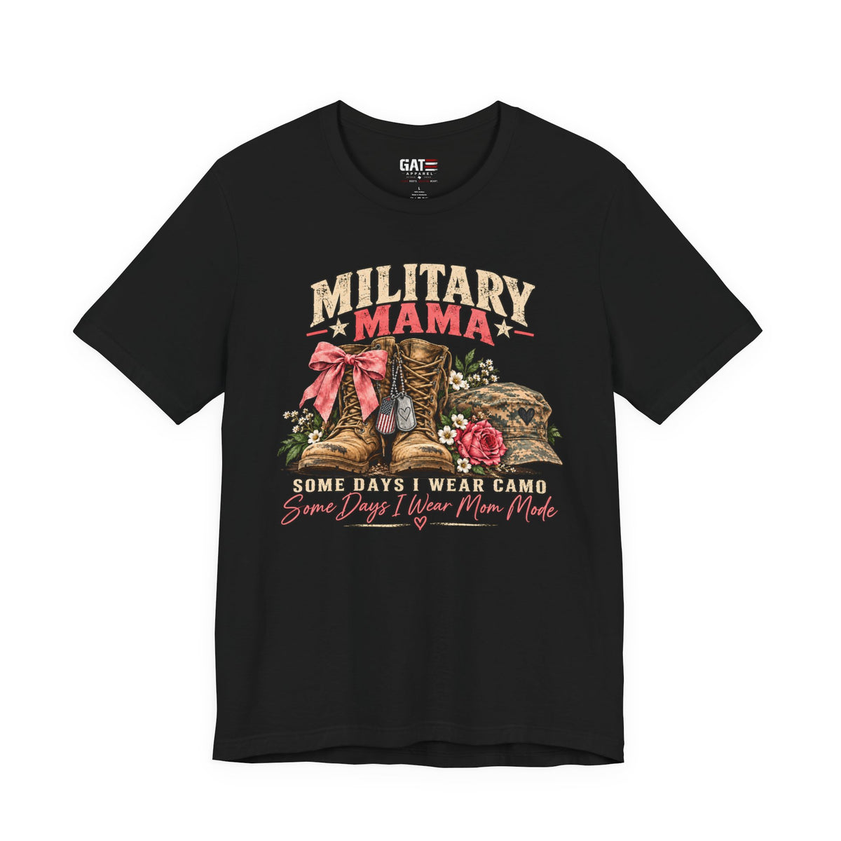 Military Mama Shirt | Serving My Country, Raising My Littles Tee