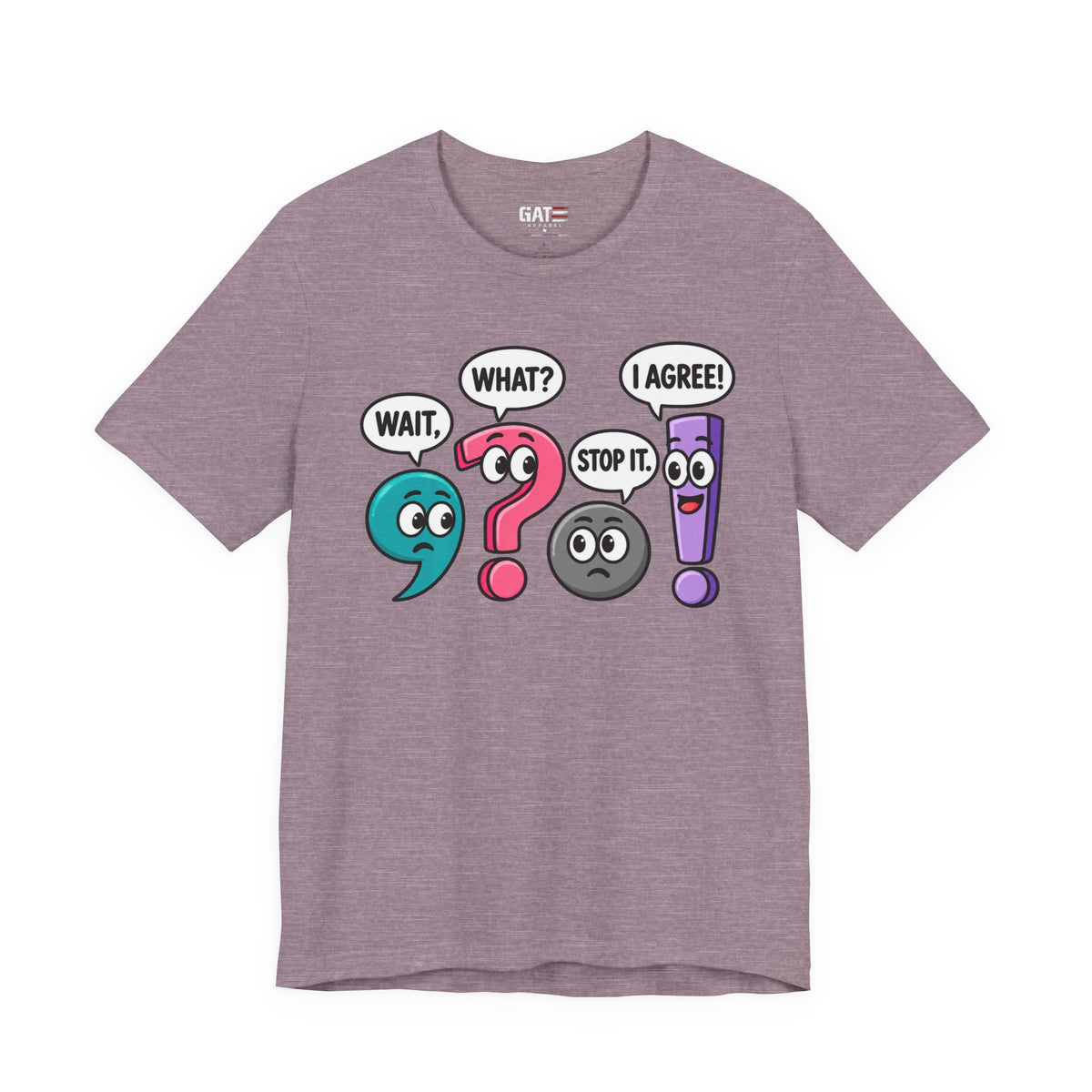 Punctuation Teacher Shirt | Funny Grammar Classroom Tee
